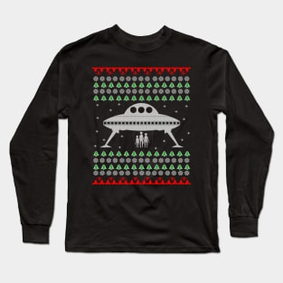 UFO Ugly Christmas Sweater Gift Long Sleeve T-Shirt